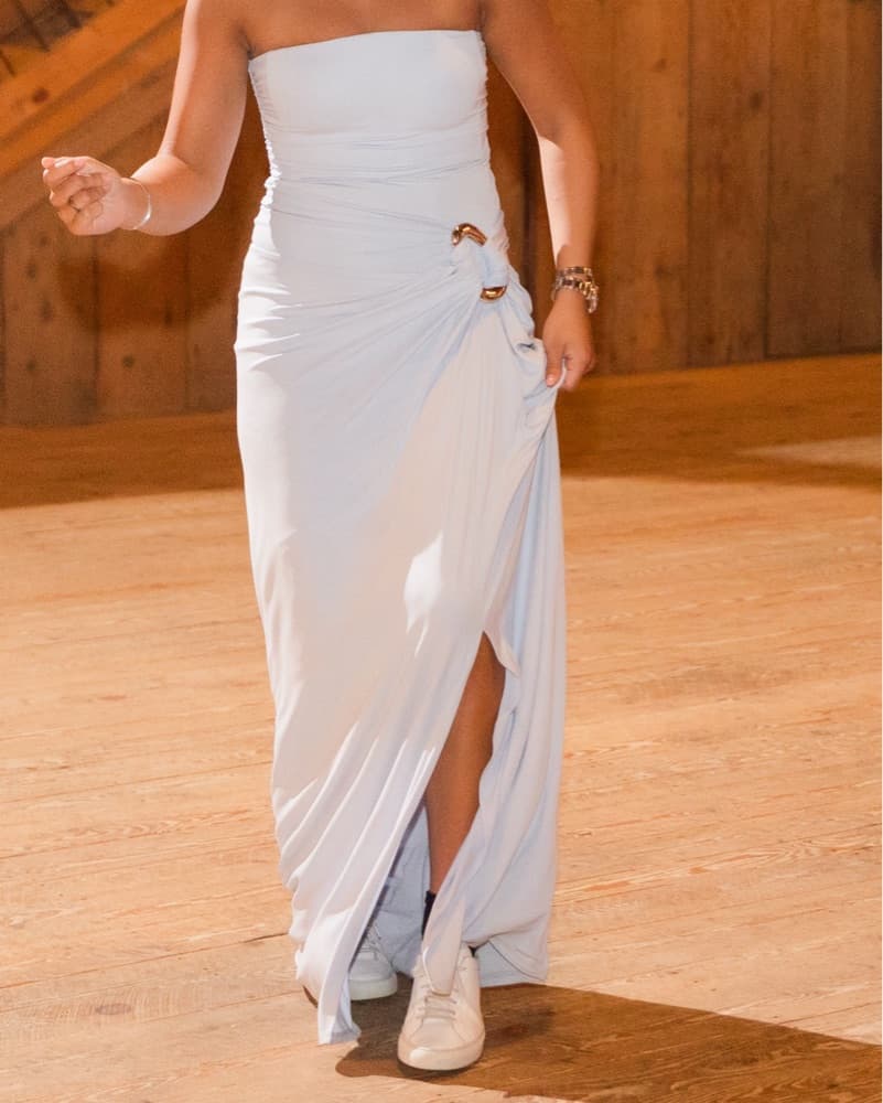 Simkhai Blue Dress - Image 3