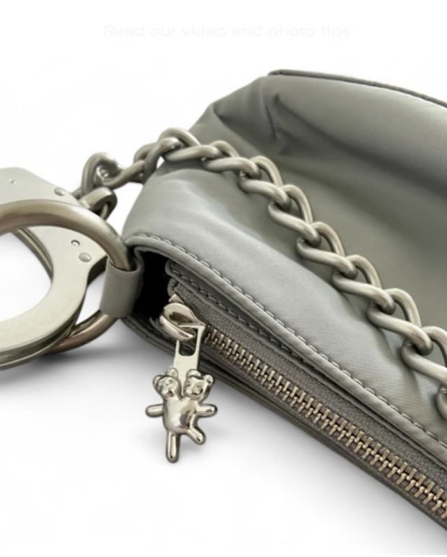 Marc Jacobs “Cuffz” Bag (Silver) by Heaven By Marc Jacobs | Pickle