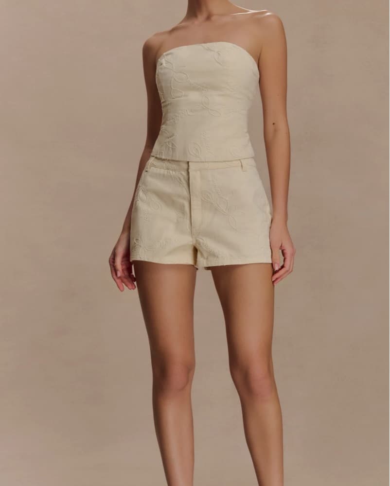 Meshki Denim Shorts Set - Image 1