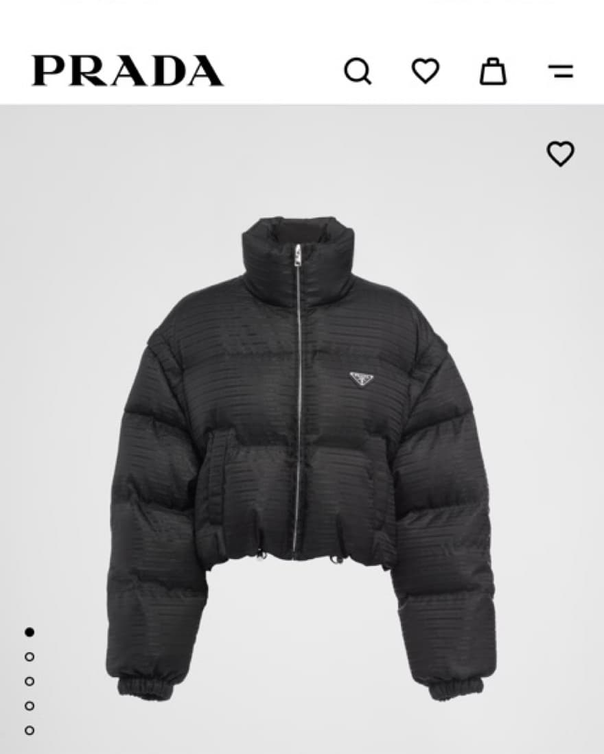 Prada Puffer Jacket  - Image 1