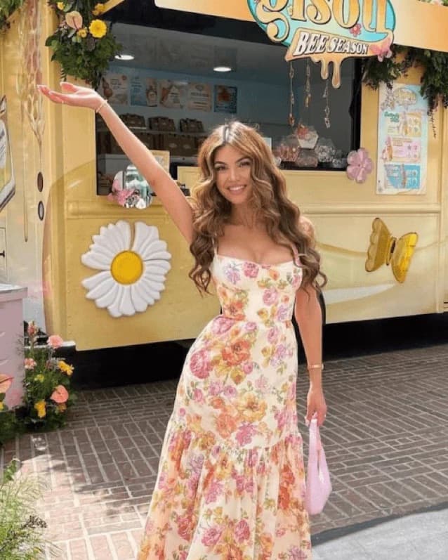 House of CB Elia Floral Dress - Image 4