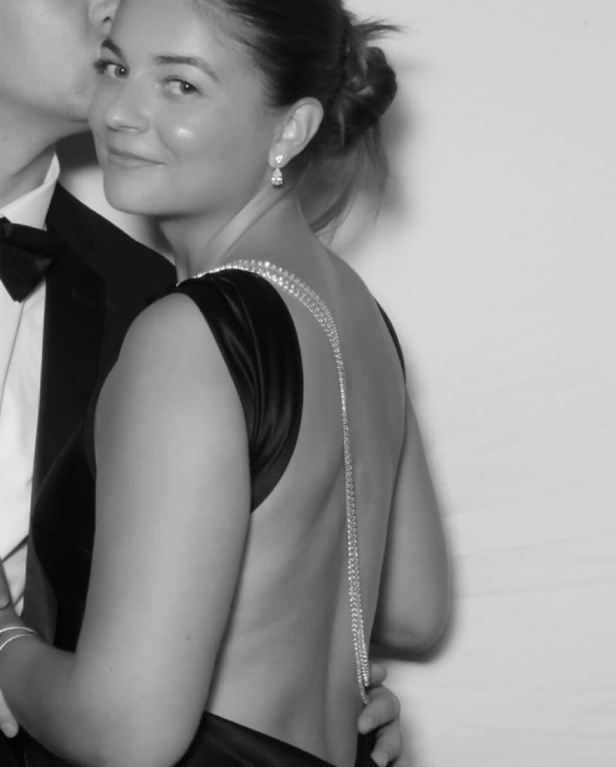 The Bar Pierre Gown In Black - Image 1
