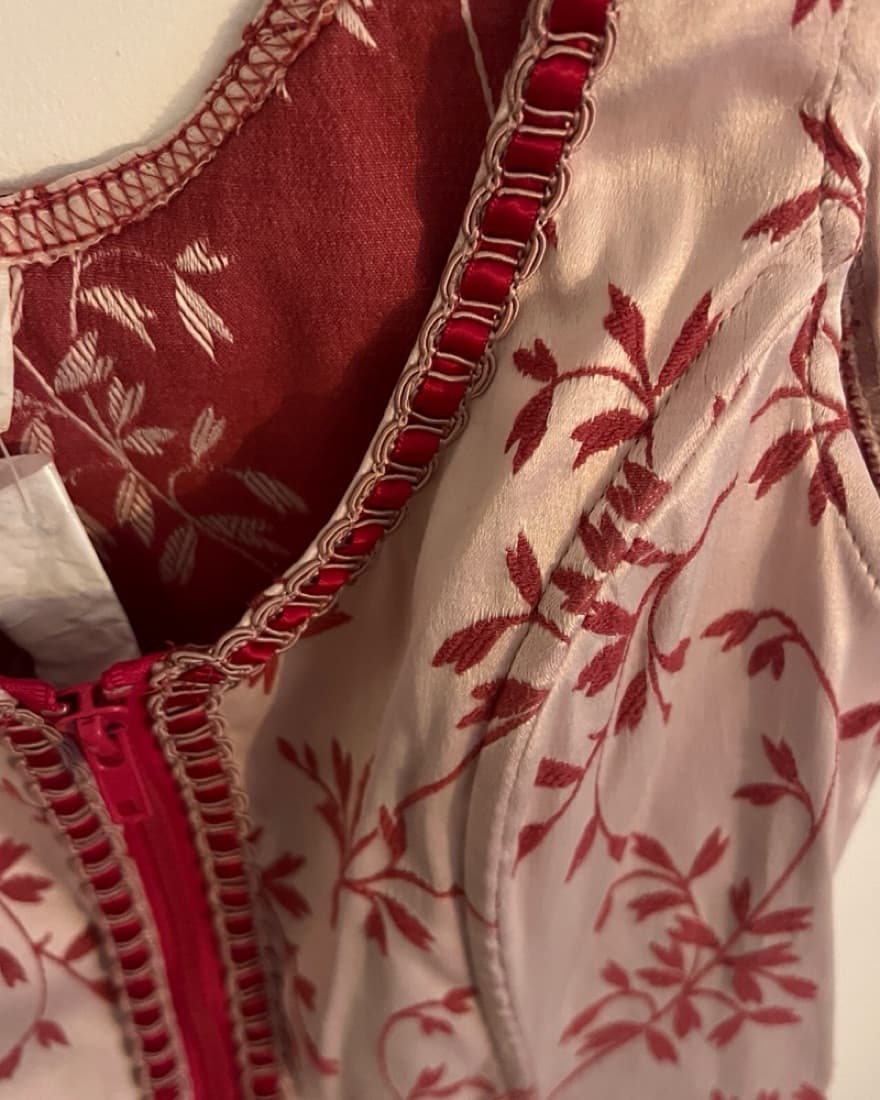 Vintage Floral Corset - Image 5