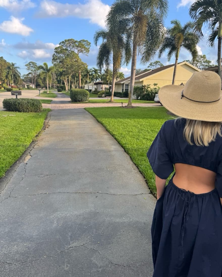 Free People Navy Maxi Dress - Image 6