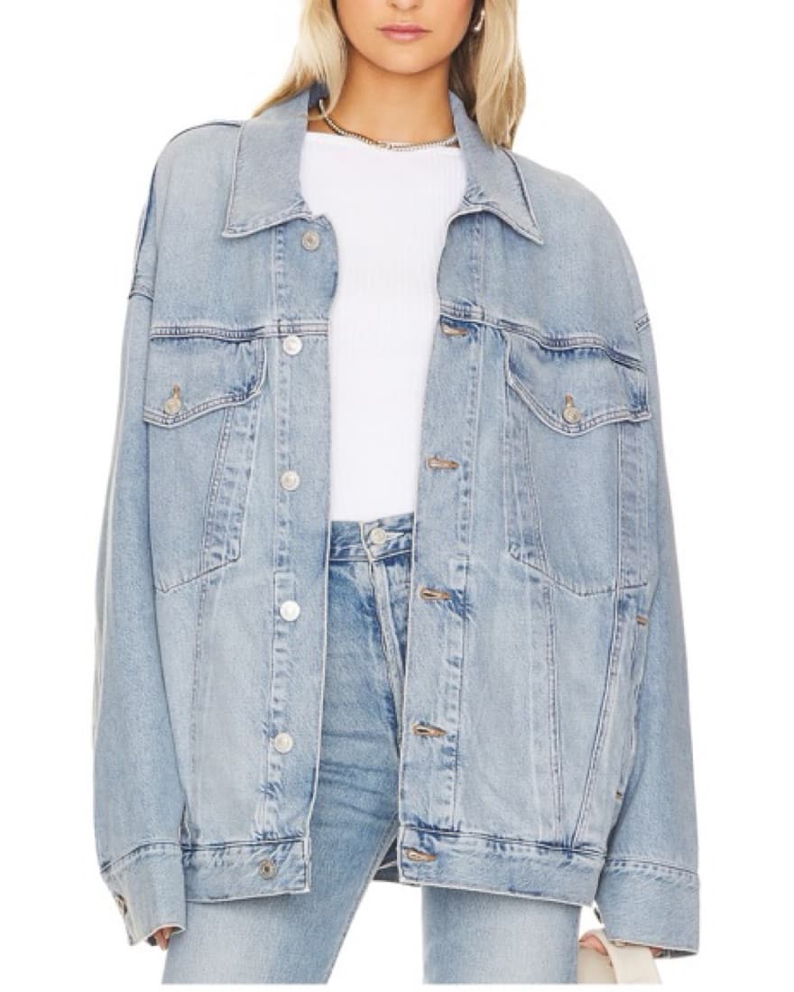 Agolde Wayne Jean Jacket - Image 6