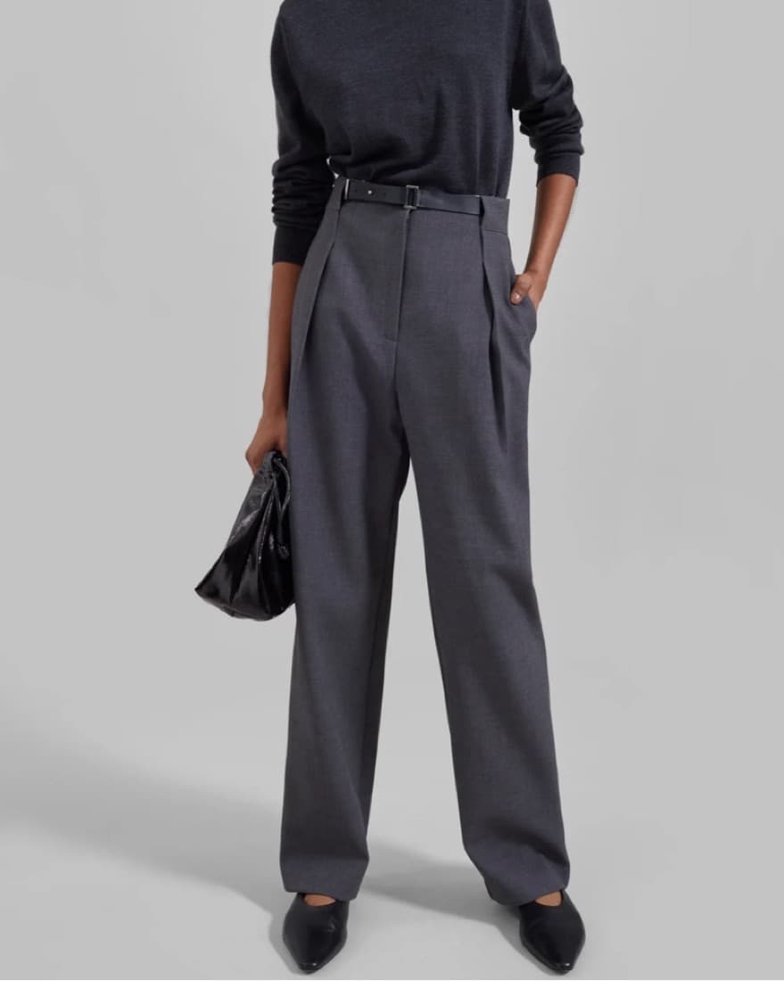 The Frankie Shop Corinne Belted Pants - Image 1