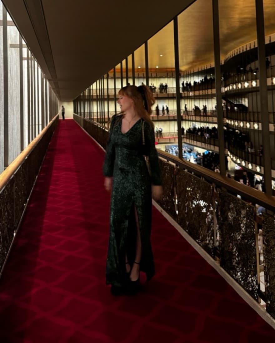 Floor Length Green Sequin Dress - Image 4