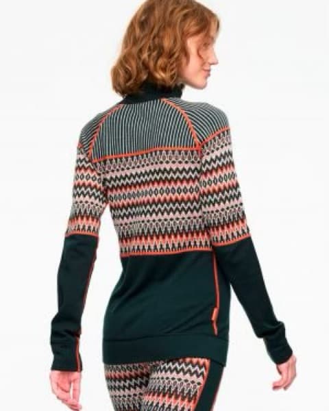 Vibrant Zigzag Patterned Base Layer Set - Image 3