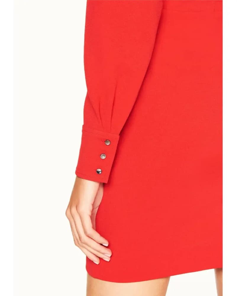 ba&sh red dress 0 - Image 4