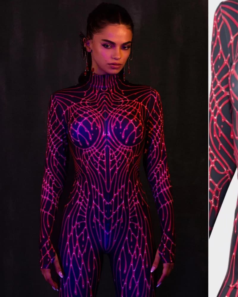 Blood Bodysuit Costume - Image 6