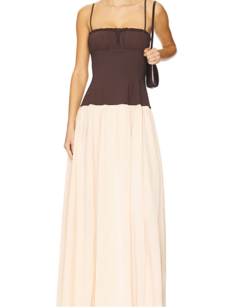 WeWore what Color Block Maxi Dress - Image 1