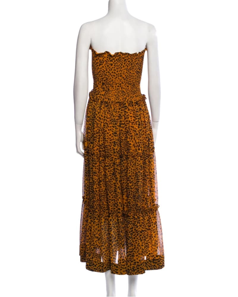 Alexis Long Strapless Dress - Image 2