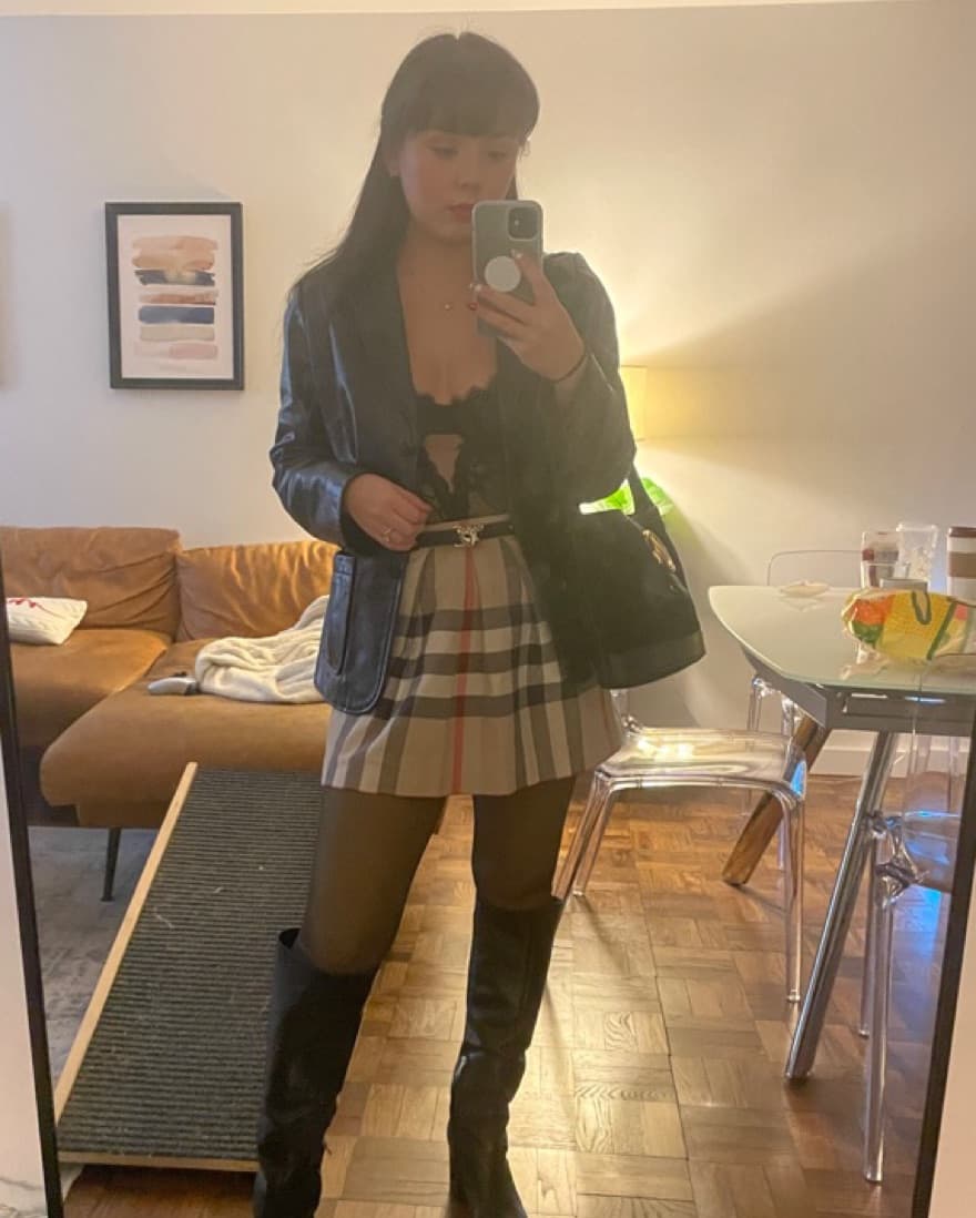Vintage Burberry Skirt  - Image 1