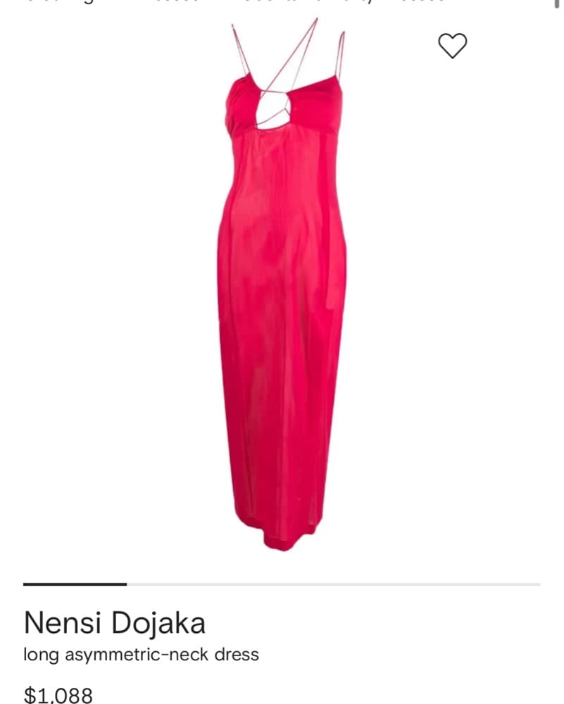 Nensi Dojaka Pink Dress BRAND NEW - Image 1