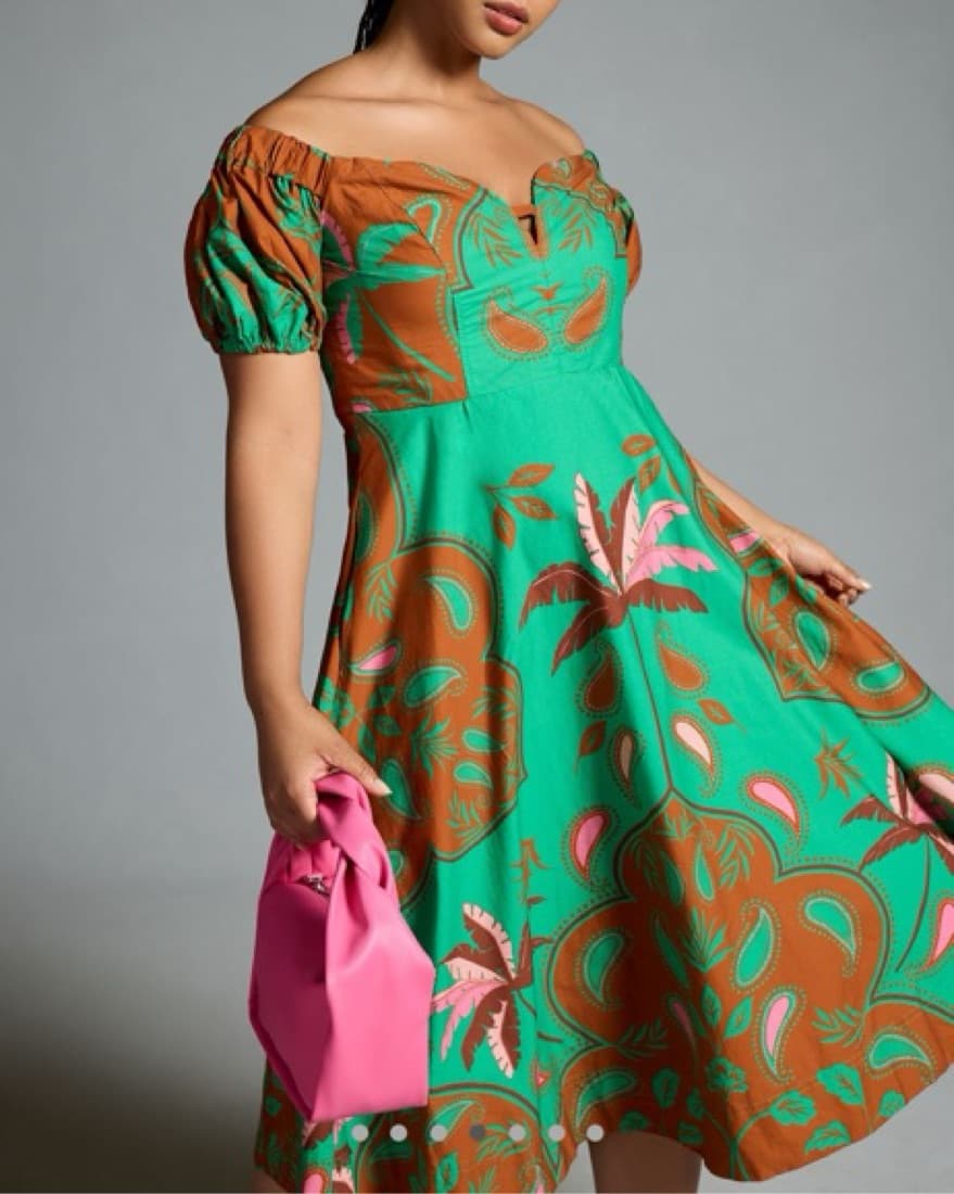 Anthro Maeve Sweetheart Dress - Image 4