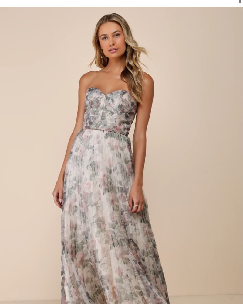 Lulu’s Multi Floral Most Beautiful Day  - Image 1
