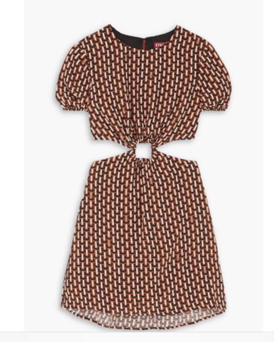STAUD Epona Cutout Dress - Image 1