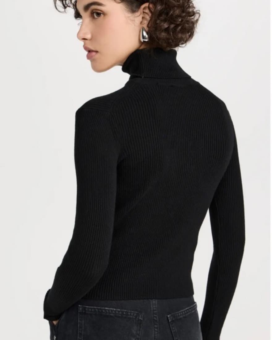 Sea New York Black Turtleneck Top - Image 3