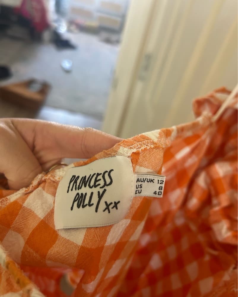 Princess Polly Gingham Romper  - Image 4