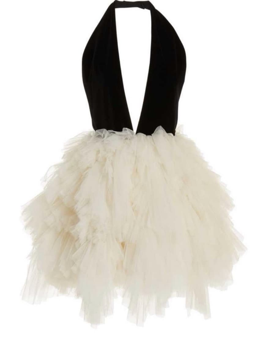 Oscar De La Renta tulle Mini Dress - Image 4