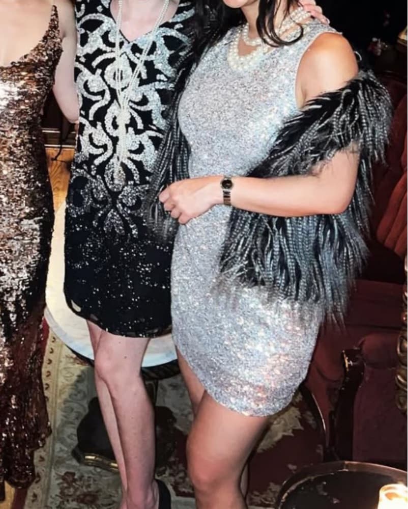 Sequin Mini Dress - Image 3