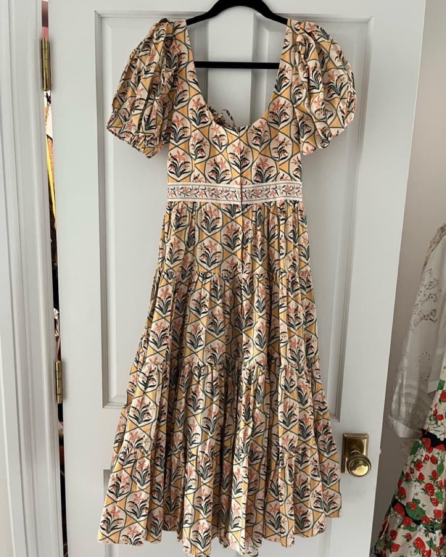 Agua By Agua Bendita Cactus Print Dress - Image 3