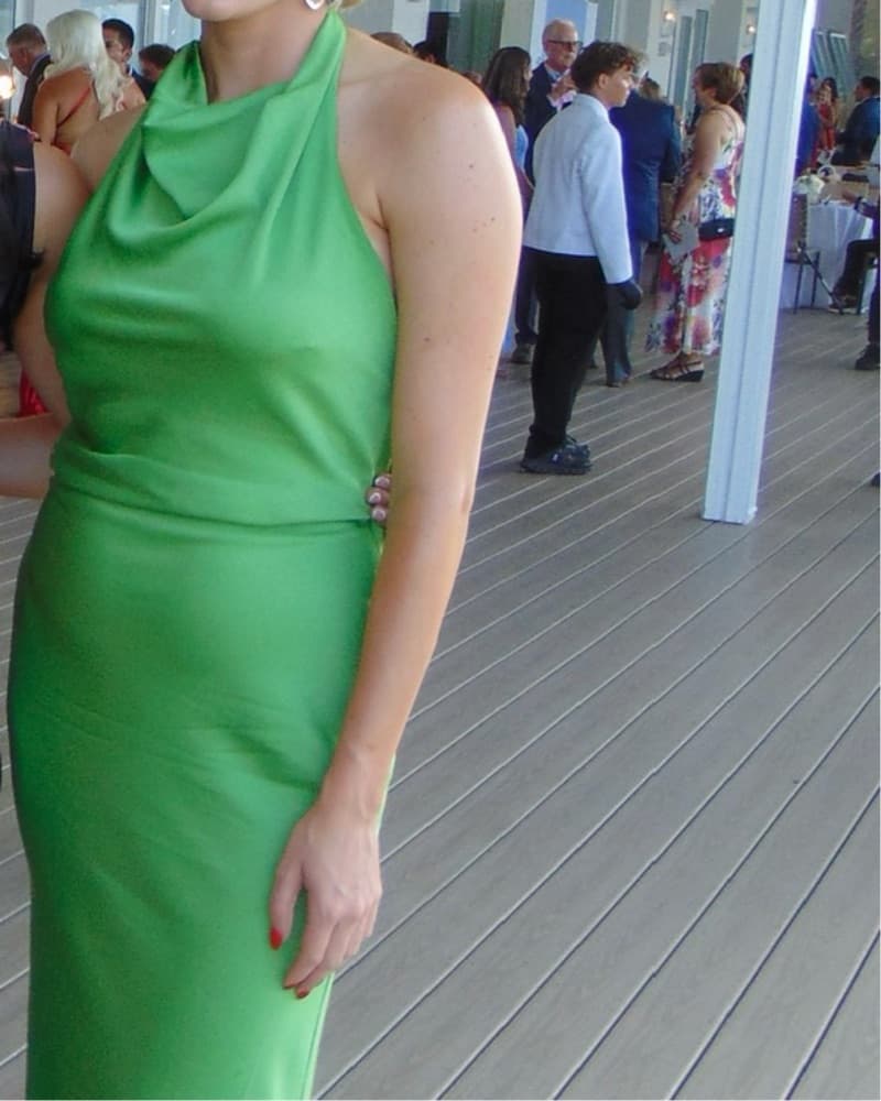 SIMKHAI Reannon Draped Gown - Image 5