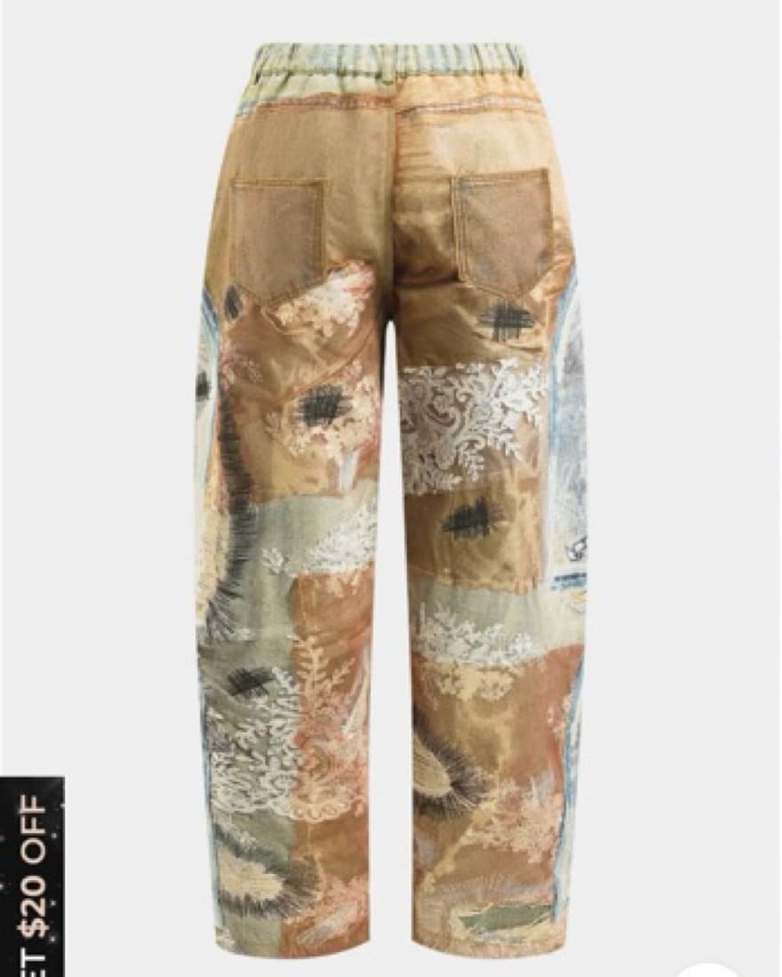 Distressed Washed out Desert Jeans  - Image 2