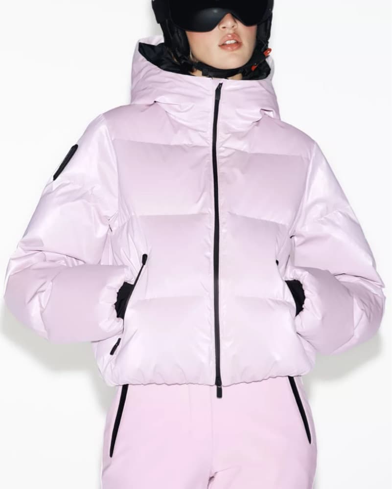 ZARA Pink Puffer Jacket  - Image 1