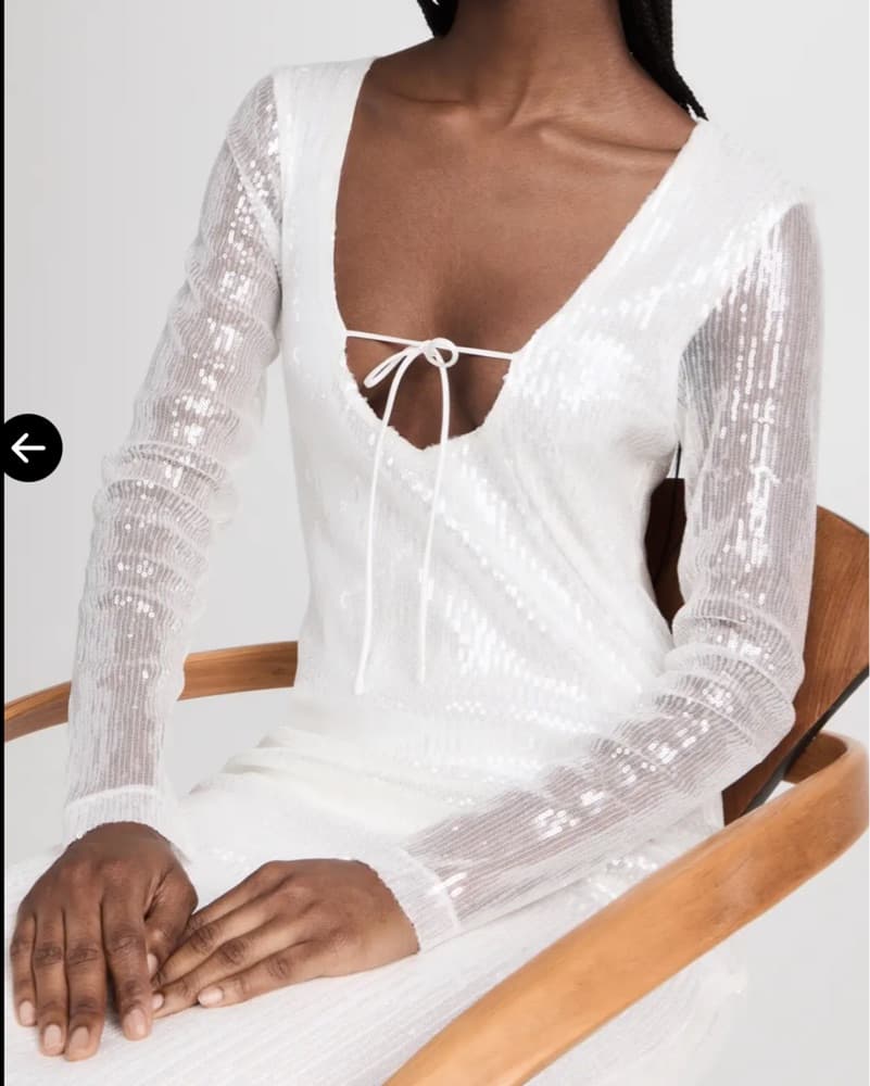 Hollywood Sequin Maxi dress - Image 4