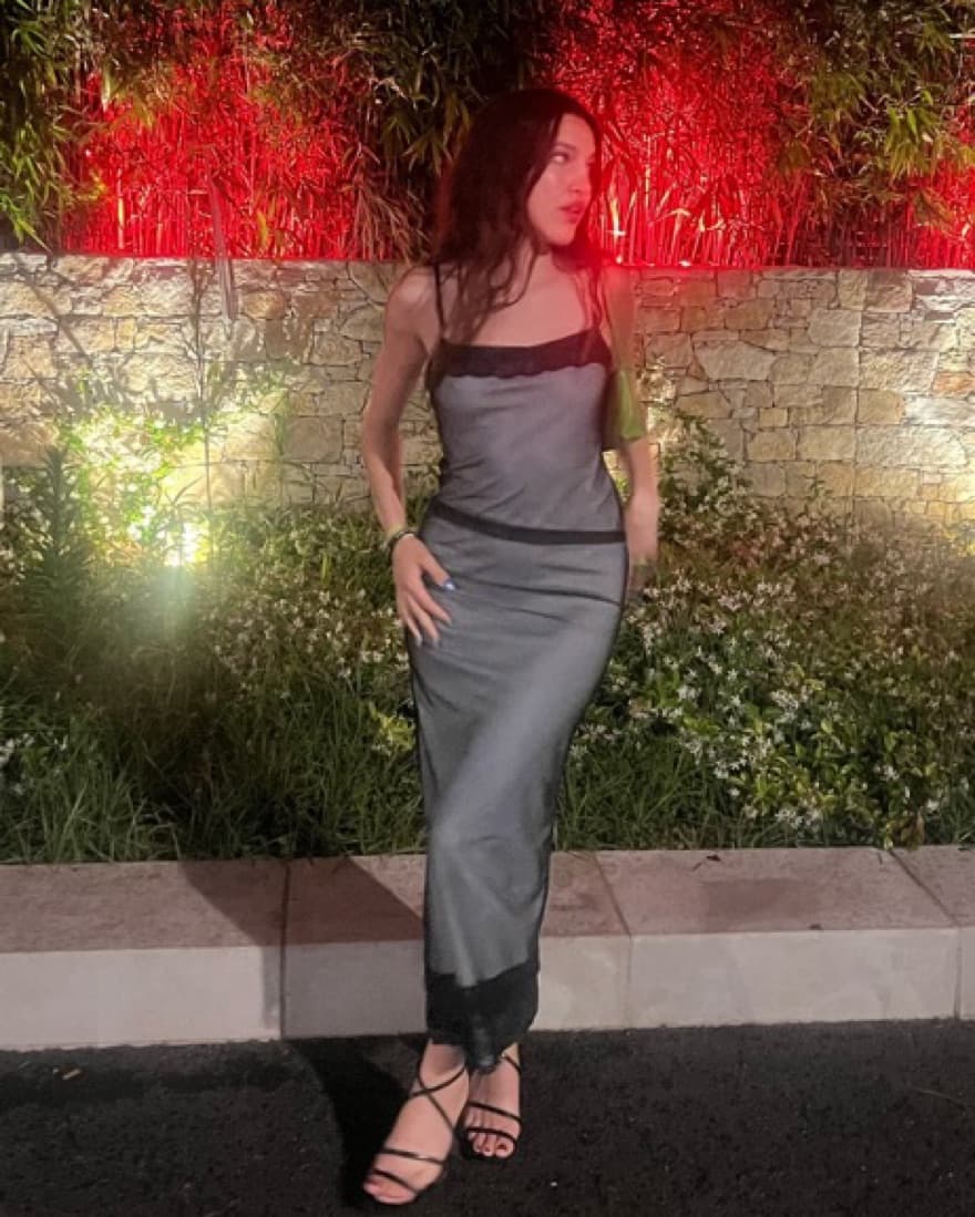 Black Sheer Dress - Image 1