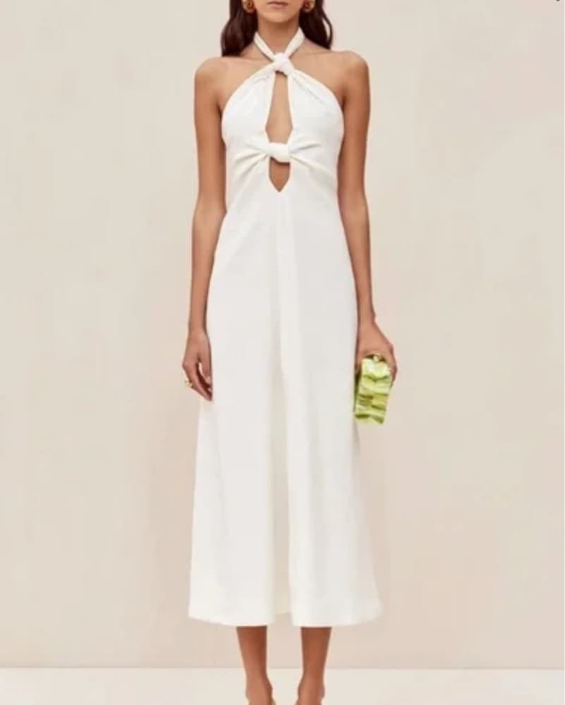 Susana Cut-Out Sleeveless Dress - Image 1