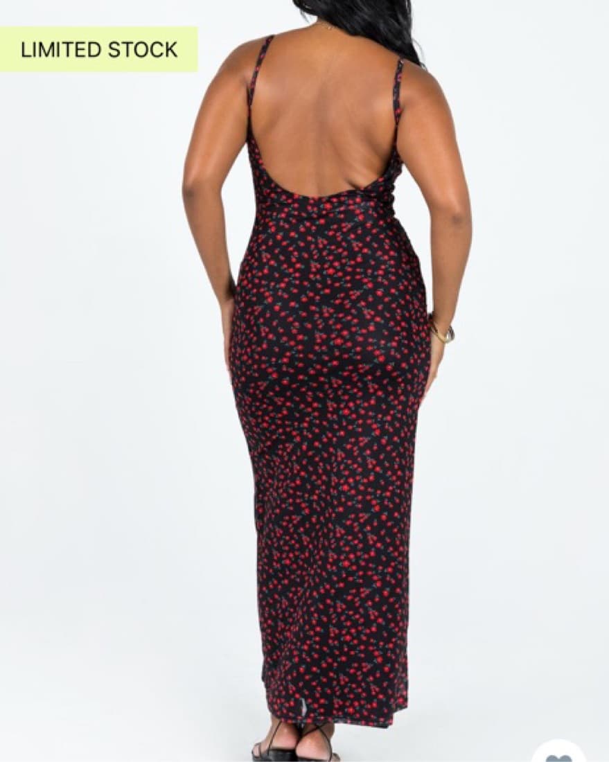 Backless Floral Dress  - Image 6