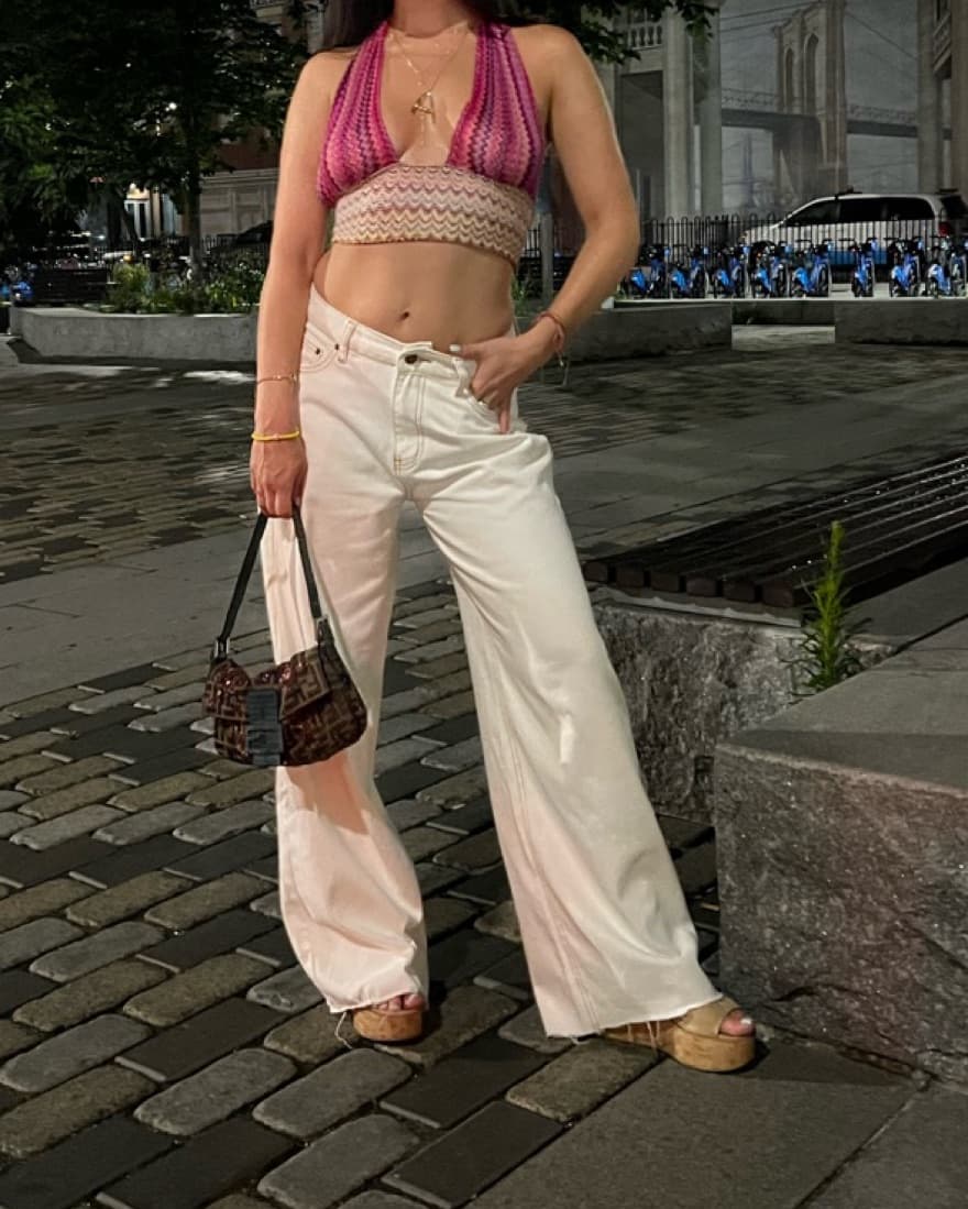 Reworked Vintage Missoni Halter Top - Image 3