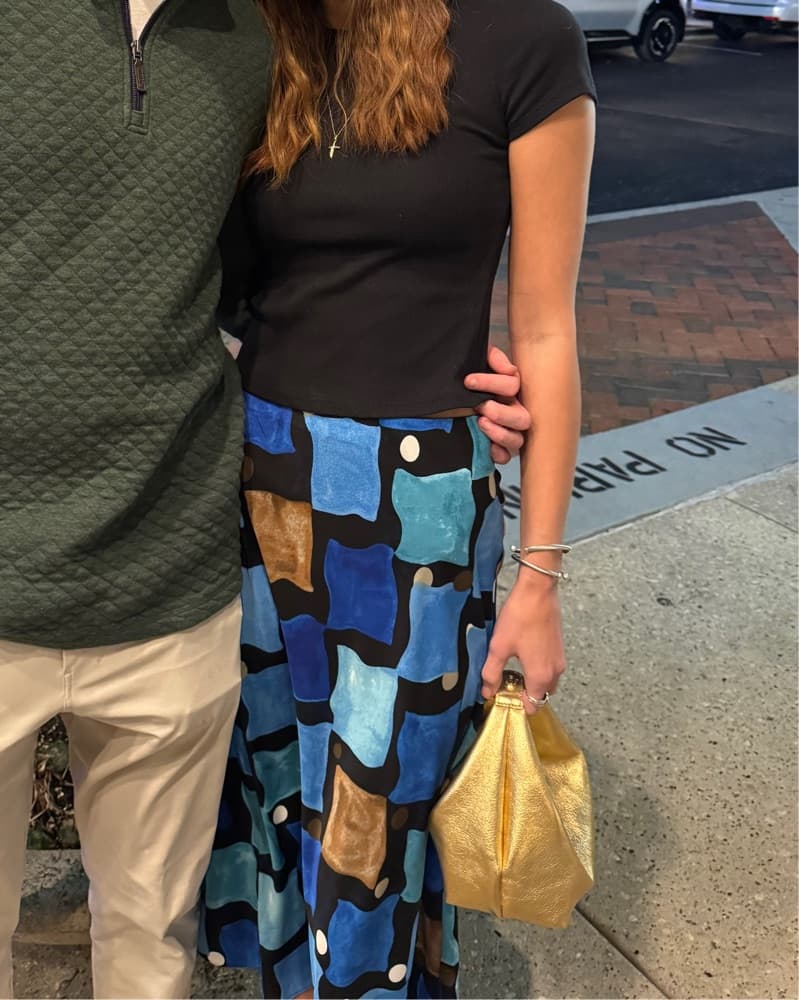 Nic And Zoe Abstract Midi Skirt - Image 2
