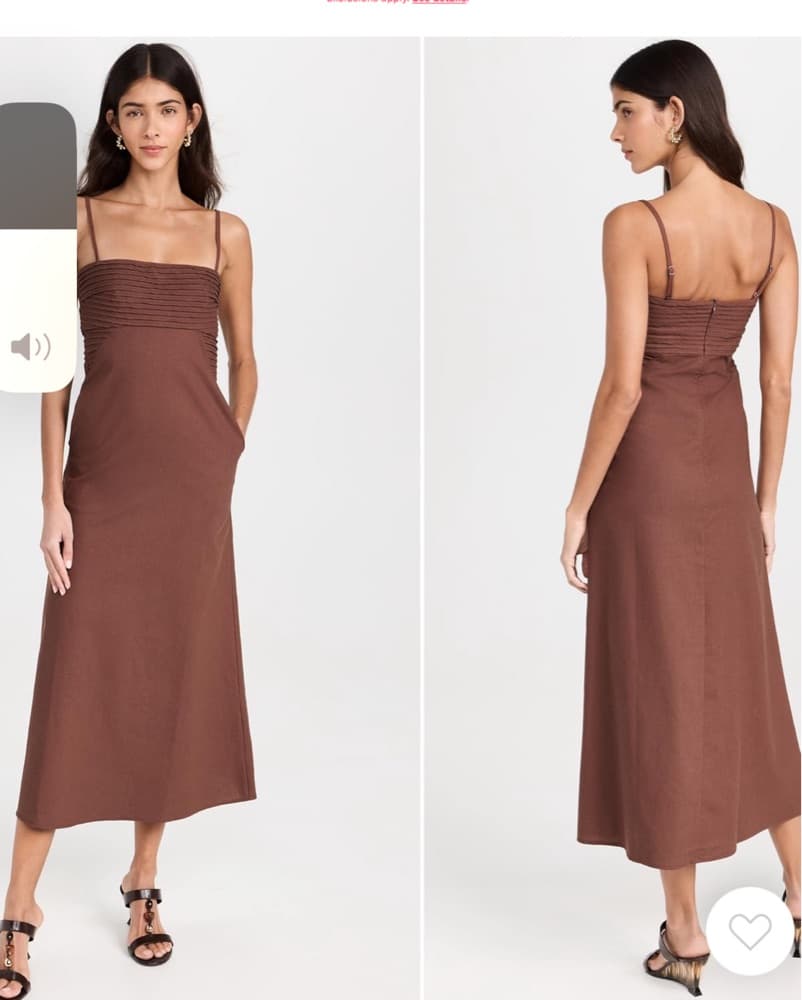 Seven Wonders Brown Maxi Dress  - Image 1