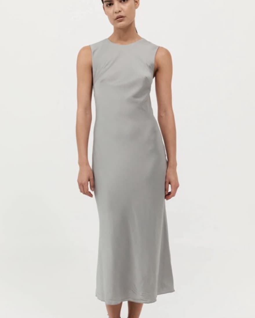 St. Agni Soft Silk Rouleau Tie Dress  - Image 3