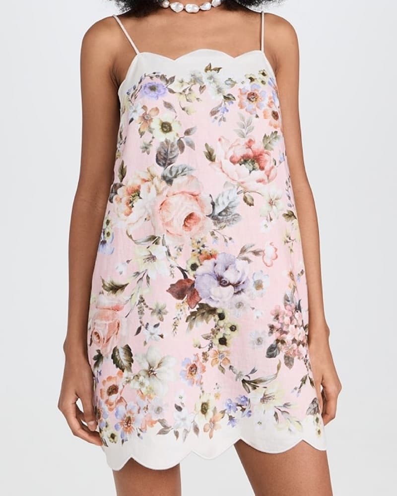 Zimmermann Acacia Scallop Mini Dress  - Image 2