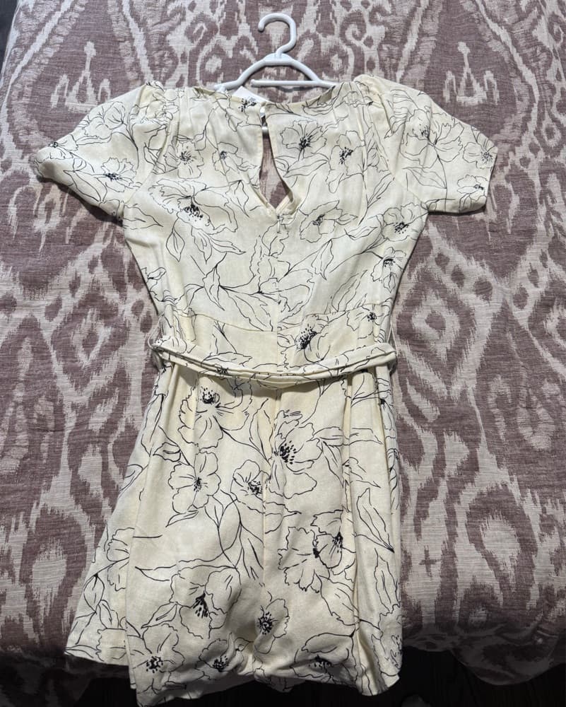 Peony Ivory Romper - Image 1