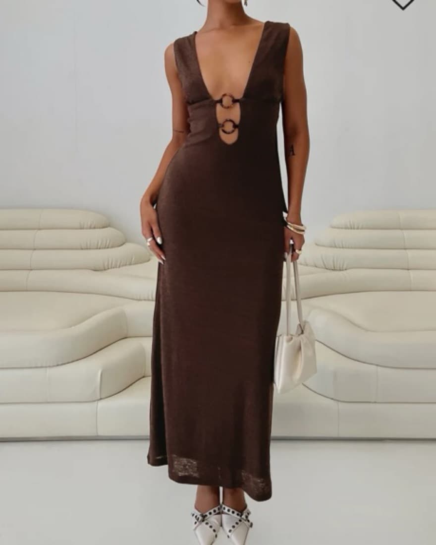 Steward Maxi Dress - Image 5