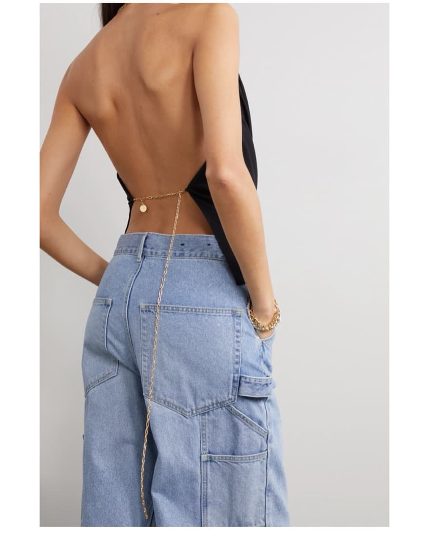 Loewe Open-Back Silk Top - Image 3
