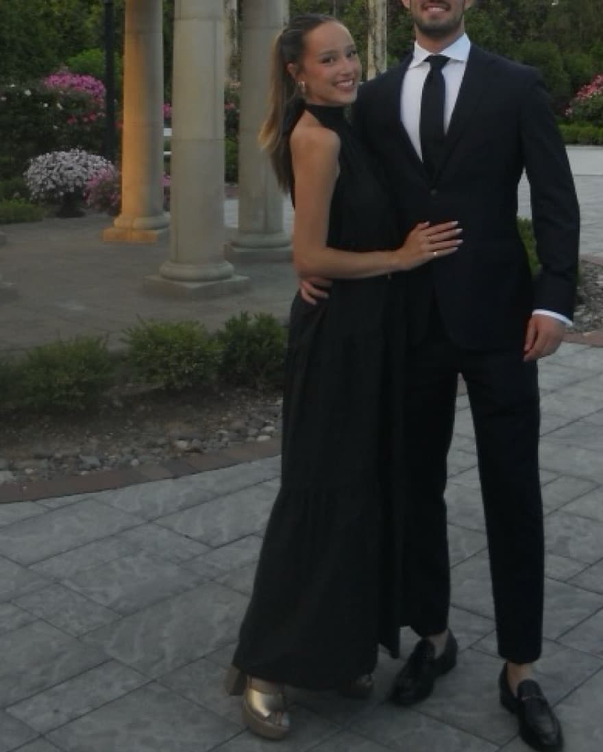 Black Theory High-Neck Gown - Image 6