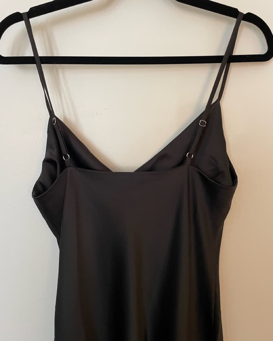 Black Silk Dress  - Image 6