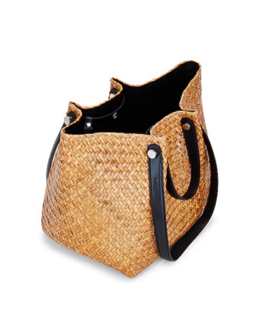 ALLSAINTS Allington Straw Tote - Image 2