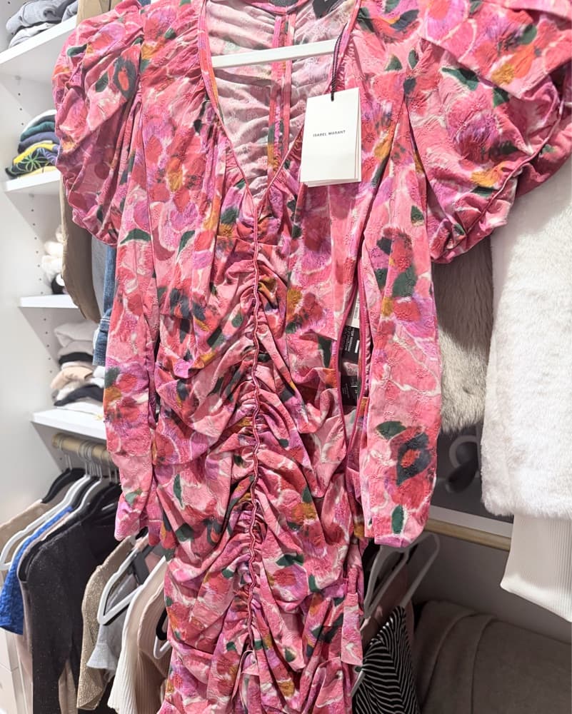 Isabel Marant Floral Mini Dress - Image 1