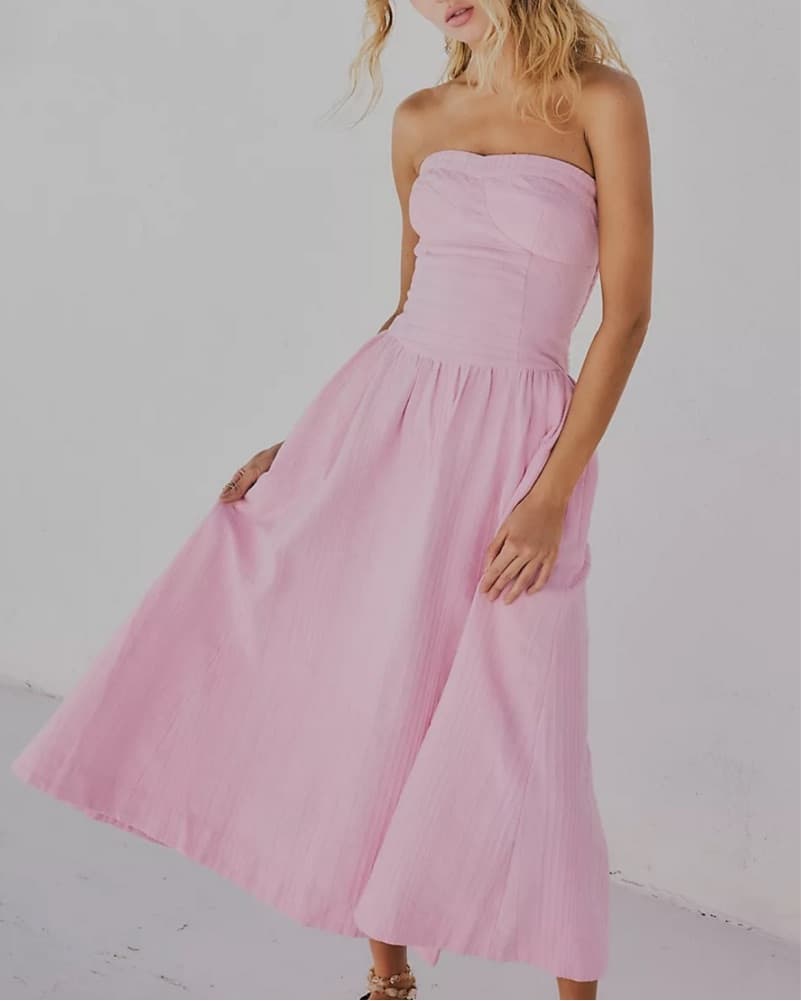 Free People Marabella Midi Dress - Image 1