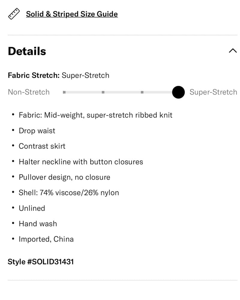 Solid & striped The Halter Soglio  - Image 5