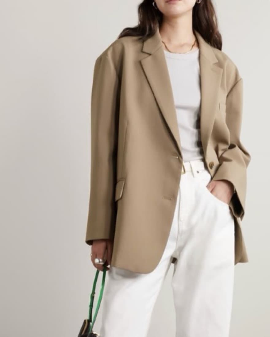 Frankie Shop Bea Blazer Sand - Image 4