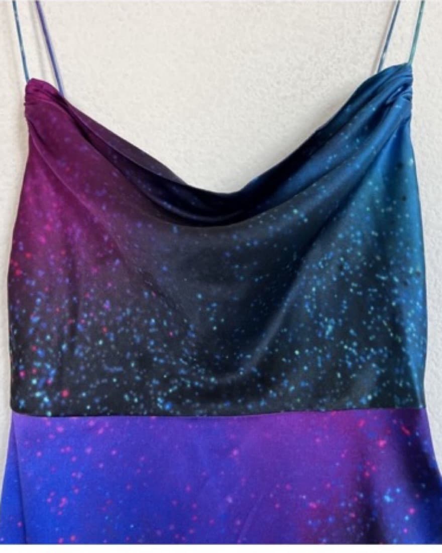 Retrofete Marlene Dress Purple Solar - Image 6