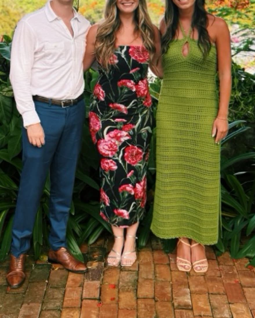 Floral Midi Dress - Image 1